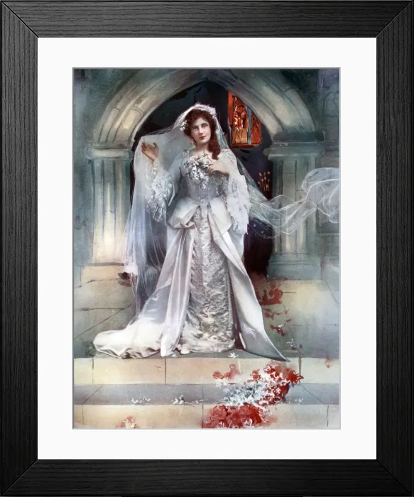 Framed Print : Lena Ashwell in Bonnie Dundee, c1902. Artist: Ellis & Walery Framed Print : Lena Ashwell in Bonnie Dundee, c1902. Artist: Ellis & Walery