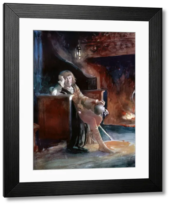 Framed Print : George Alexander in If I were King, c1902. Artist: Ellis & Walery Framed Print : George Alexander in If I were King, c1902. Artist: Ellis & Walery