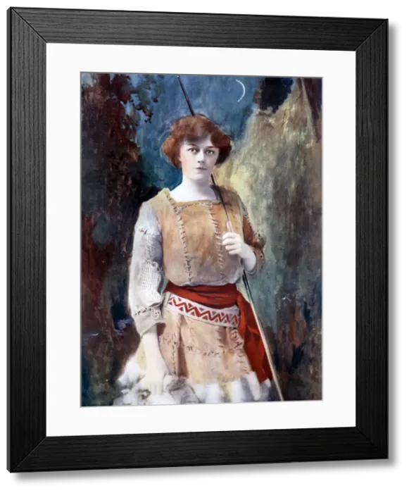 Framed Print : Dame Irene Vanbrugh in The Admirable Crichton, c1902. Artist: Ellis & Walery Framed Print : Dame Irene Vanbrugh in The Admirable Crichton, c1902. Artist: Ellis & Walery