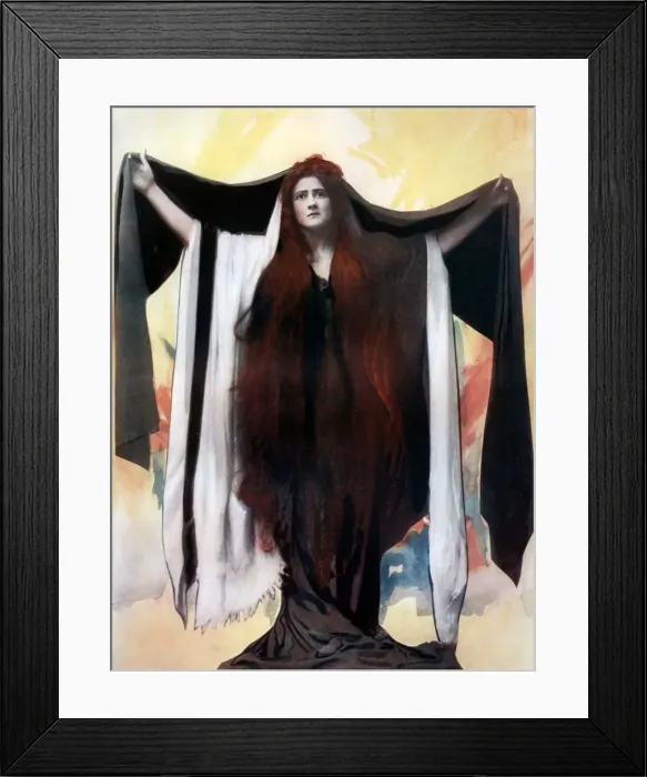 Framed Print : Maud Jeffries in Herod, c1902. Artist: Langfier Photo Framed Print : Maud Jeffries in Herod, c1902. Artist: Langfier Photo