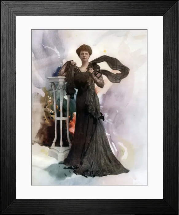 Framed Print : Kate Sergeantson, actress, c1902. Artist: Ellis & Walery Framed Print : Kate Sergeantson, actress, c1902. Artist: Ellis & Walery