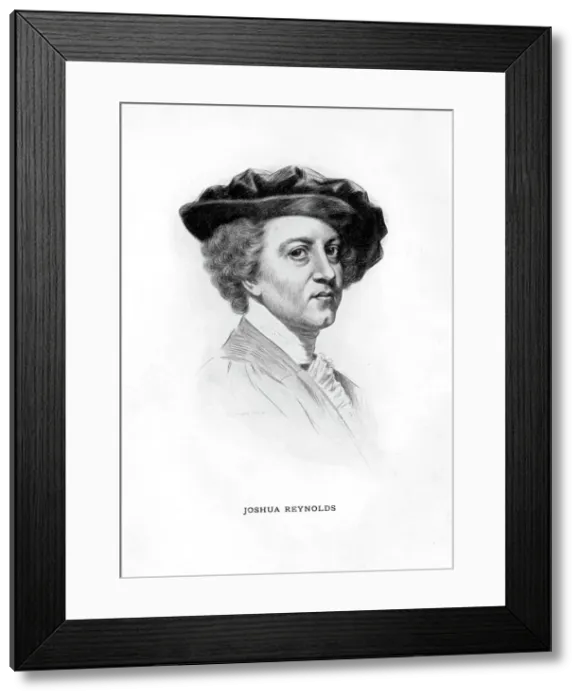 Framed Print : Sir Joshua Reynolds, English painter, (1912)