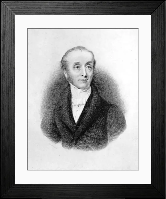 Framed Print : Horace Smith, English poet and novelist, (1922). Artist: E Finden Framed Print : Horace Smith, English poet and novelist, (1922). Artist: E Finden