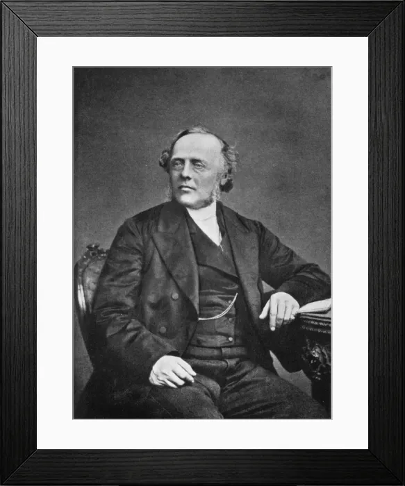 Framed Print : Reverend Henry Glynne, British clergyman, late 19th century Framed Print : Reverend Henry Glynne, British clergyman, late 19th century