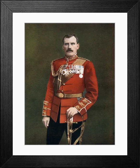 Framed Print : Major-General Hector Archibald MacDonald, British soldier, 1902. Artist: Elliott & Fry Framed Print : Major-General Hector Archibald MacDonald, British soldier, 1902. Artist: Elliott & Fry