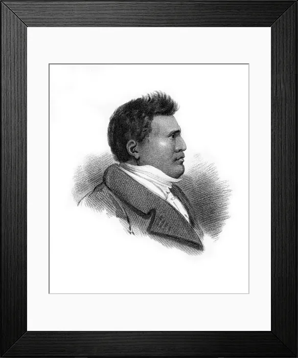 Framed Print : Rhio Rhio, King of the Sandwich Islands, c1824 Framed Print : Rhio Rhio, King of the Sandwich Islands, c1824