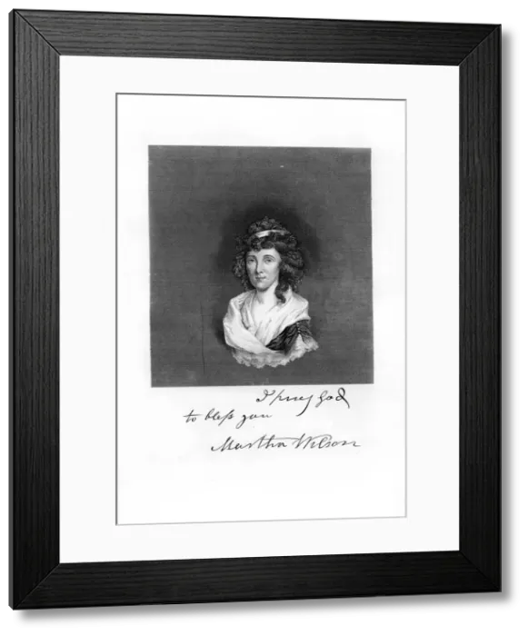 Framed Print : Martha Wilson, 1872 Framed Print : Martha Wilson, 1872