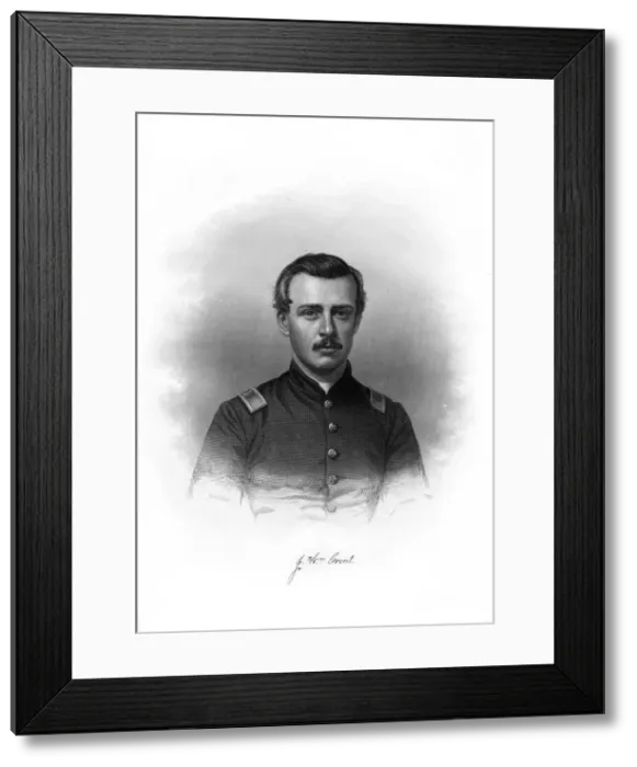 Framed Print : John William Grout, American soldier, (1872) Framed Print : John William Grout, American soldier, (1872)