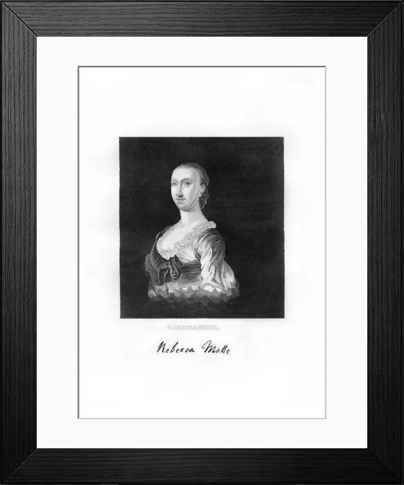Framed Print : Rebecca Brewton Motte, American patriot and plantation owner, 1872 Framed Print : Rebecca Brewton Motte, American patriot and plantation owner, 1872