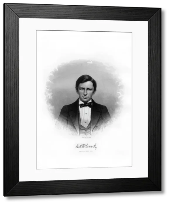 Framed Print : Charles McCook, American soldier, (1872). Artist: John A O Neill Framed Print : Charles McCook, American soldier, (1872). Artist: John A O Neill