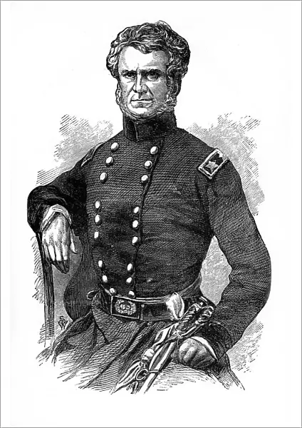 General William Worth, American soldier, (1872)