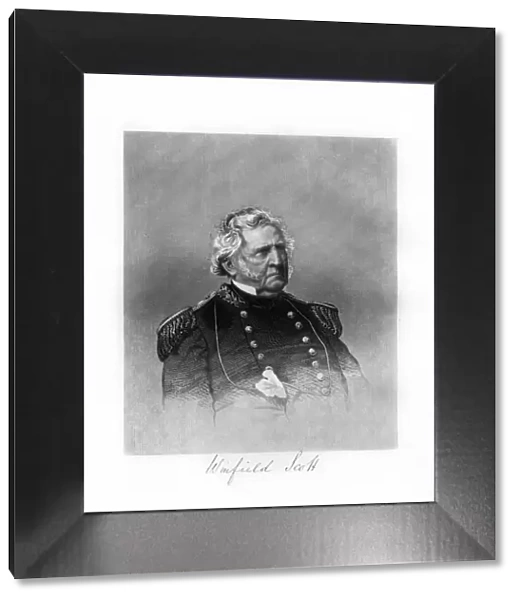 Winfield Scott, United States Army general, diplomat, and presidential candidate, (1872)