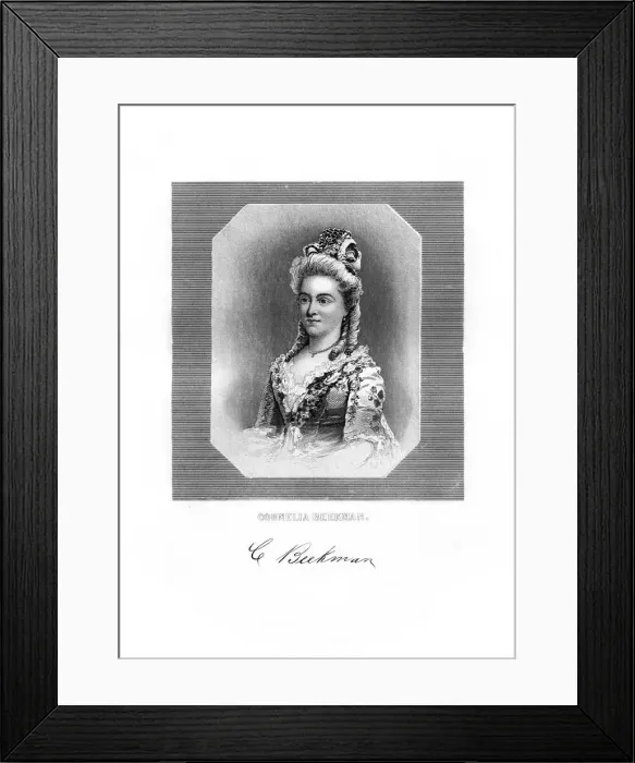 Framed Print : Cornelia Beekman, American patriot, 19th century Framed Print : Cornelia Beekman, American patriot, 19th century