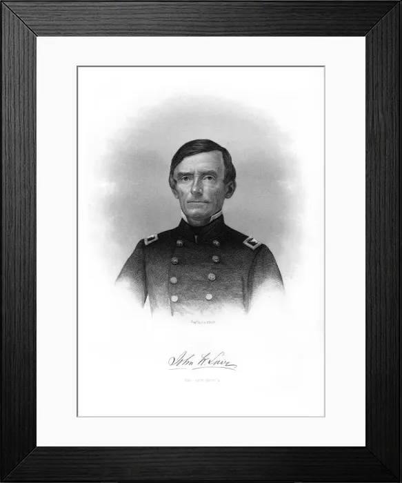 Framed Print : Colonel John W Lowe, American soldier, (1872). Artist: John A O Neill Framed Print : Colonel John W Lowe, American soldier, (1872). Artist: John A O Neill