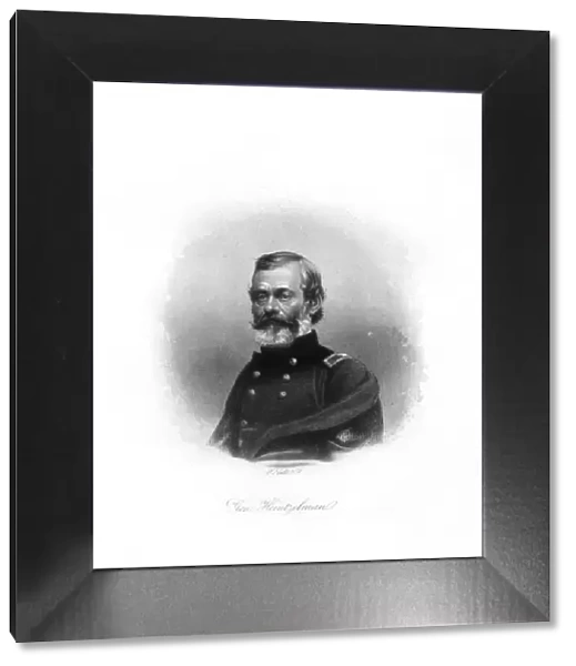 Samuel Peter Heintzelman, US Army General, 1872. Artist: John A O Neill
