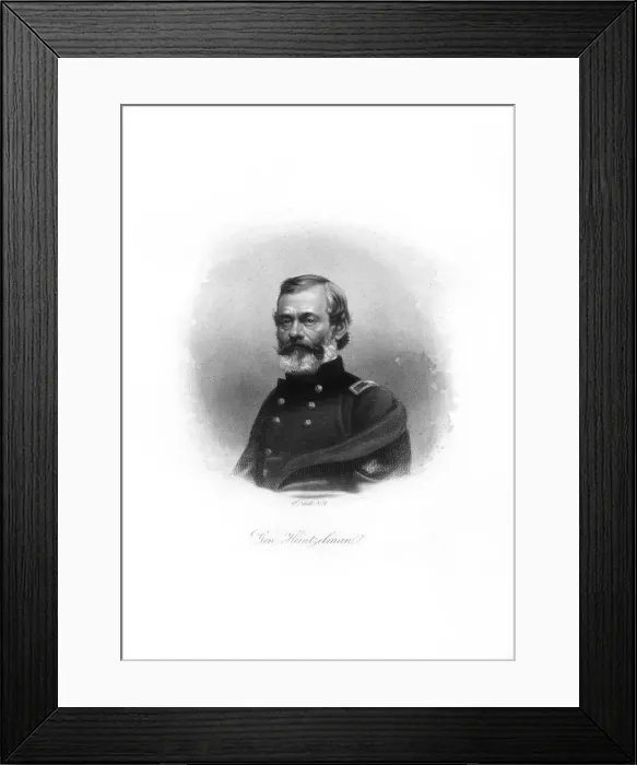 Framed Print : Samuel Peter Heintzelman, US Army General, 1872. Artist: John A O Neill Framed Print : Samuel Peter Heintzelman, US Army General, 1872. Artist: John A O Neill