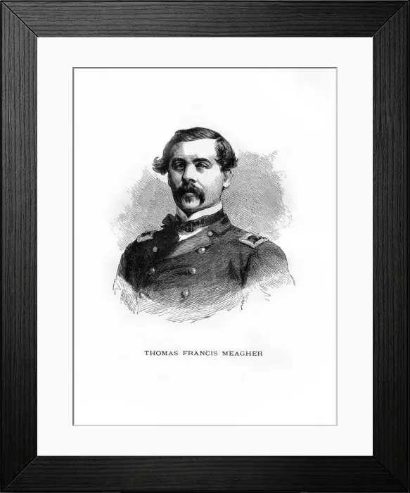 Framed Print : Thomas Francis Meagher, Irish revolutionary, (1872) Framed Print : Thomas Francis Meagher, Irish revolutionary, (1872)