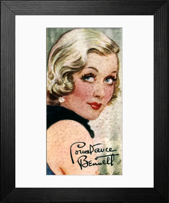 Framed Print : Constance Campbell Bennett, (1904-1965), US actress, 20th century Framed Print : Constance Campbell Bennett, (1904-1965), US actress, 20th century