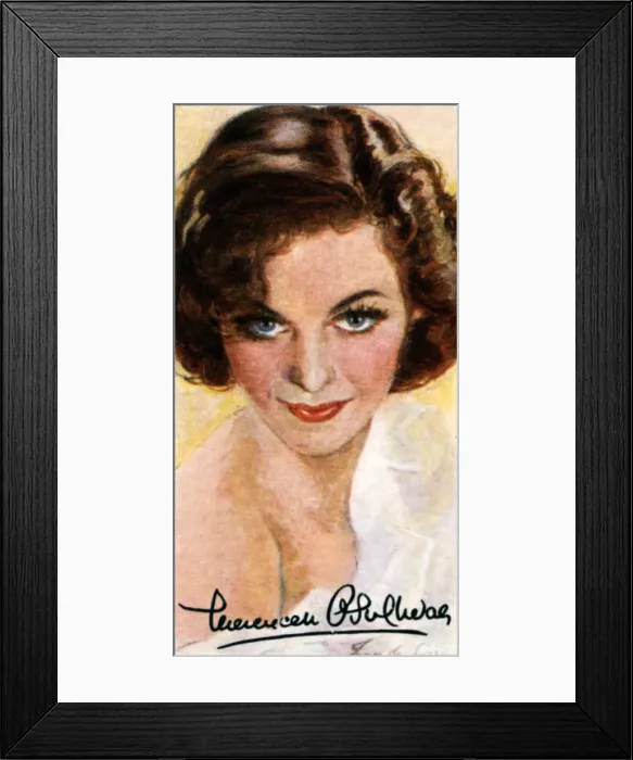 Framed Print : Maureen O?Sullivan, (1911-1998), Irish actress, 20th century Framed Print : Maureen O?Sullivan, (1911-1998), Irish actress, 20th century