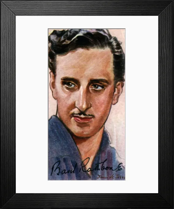 Framed Print : Basil Rathbone, (1892-1967), English actor, 20th century Framed Print : Basil Rathbone, (1892-1967), English actor, 20th century