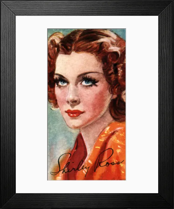 Framed Print : Shirley Ross, (1913-1975), American film actress, 20th century Framed Print : Shirley Ross, (1913-1975), American film actress, 20th century