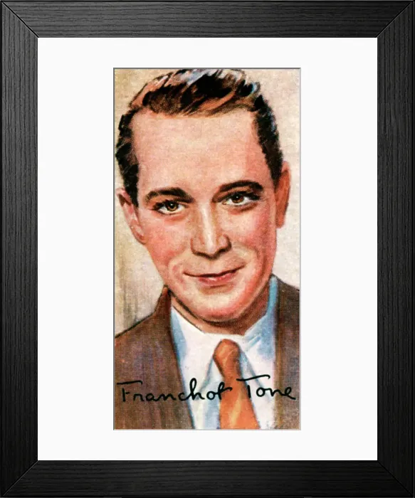 Framed Print : Franchot Tone, (1905-1968), American actor, 20th Century Framed Print : Franchot Tone, (1905-1968), American actor, 20th Century
