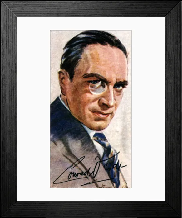 Framed Print : Conrad Veidt, (1893-1943), German actor, 20th century Framed Print : Conrad Veidt, (1893-1943), German actor, 20th century