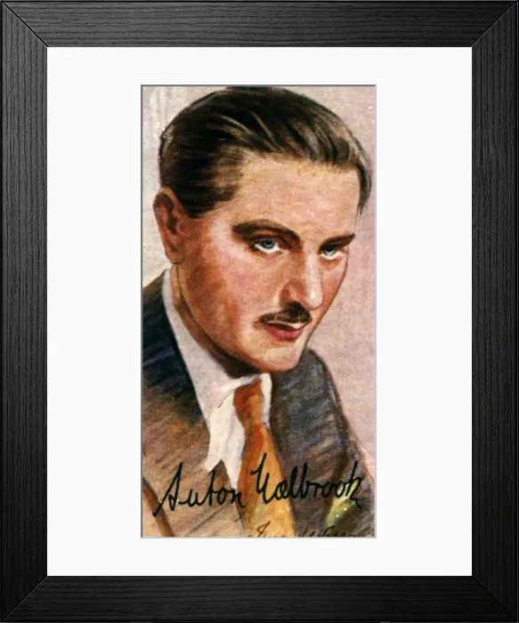 Framed Print : Anton Walbrook, (1896-1967), Austrian actor, 20th century Framed Print : Anton Walbrook, (1896-1967), Austrian actor, 20th century