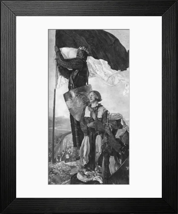 Framed Print : Crusaders Sighting Jerusalem, 1901. Artist: Edwin Austin Abbey Framed Print : Crusaders Sighting Jerusalem, 1901. Artist: Edwin Austin Abbey