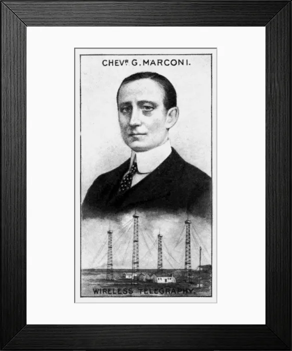 Framed Print : Guglielmo Marchese Marconi, Italian electrical engineer, (c1924) Framed Print : Guglielmo Marchese Marconi, Italian electrical engineer, (c1924)