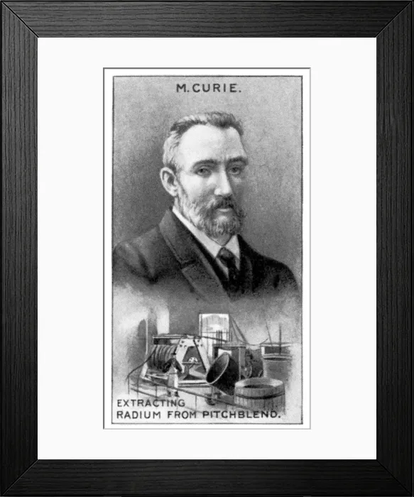 Framed Print : Pierre Curie, French physicist, (c1924)