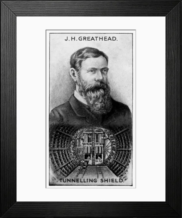 Framed Print : James Henry Greathead, British engineer, (1934) Framed Print : James Henry Greathead, British engineer, (1934)