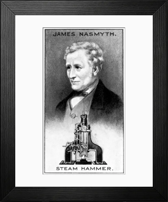 Framed Print : James Hall Nasmyth, Scottish engineer and inventor, (c1924) Framed Print : James Hall Nasmyth, Scottish engineer and inventor, (c1924)