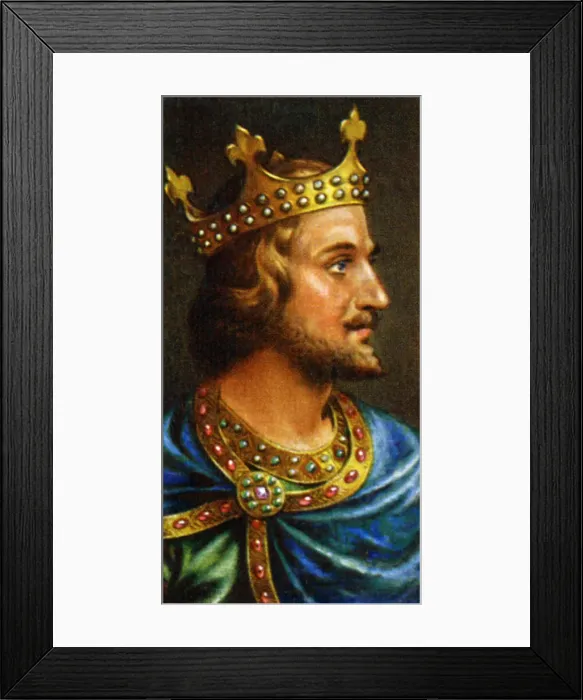 Framed Print : King Stephen Framed Print : King Stephen