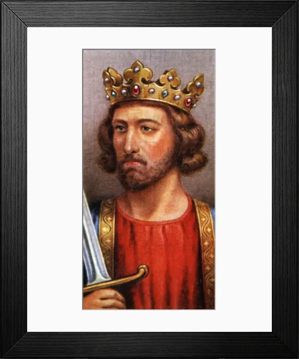 Framed Print : King Edward I Framed Print : King Edward I