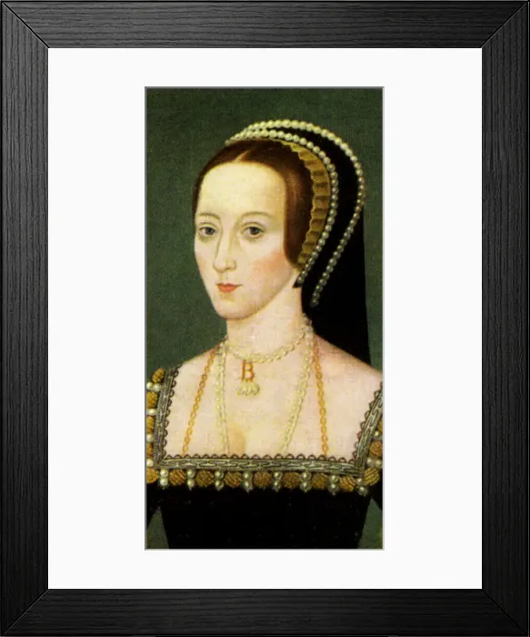 Framed Print : Anne Boleyn Framed Print : Anne Boleyn