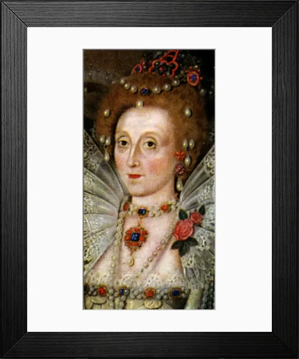 Framed Print : Queen Elizabeth I Framed Print : Queen Elizabeth I