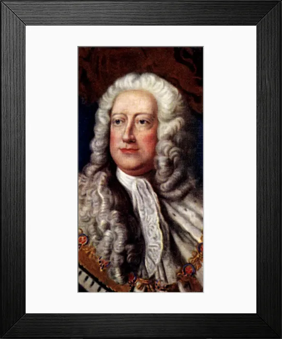 Framed Print : King George II Framed Print : King George II