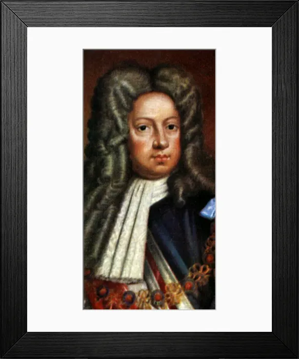 Framed Print : King George I Framed Print : King George I