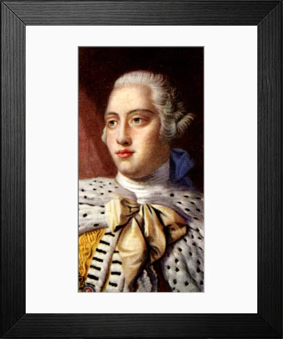 Framed Print : King George III Framed Print : King George III