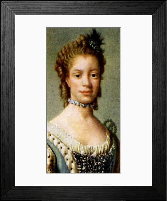 Framed Print : Queen Charlotte Framed Print : Queen Charlotte