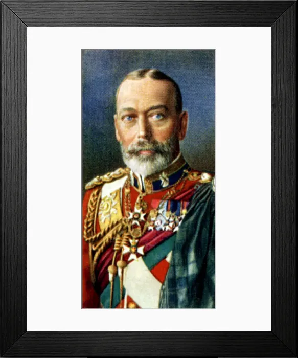 Framed Print : King George V Framed Print : King George V