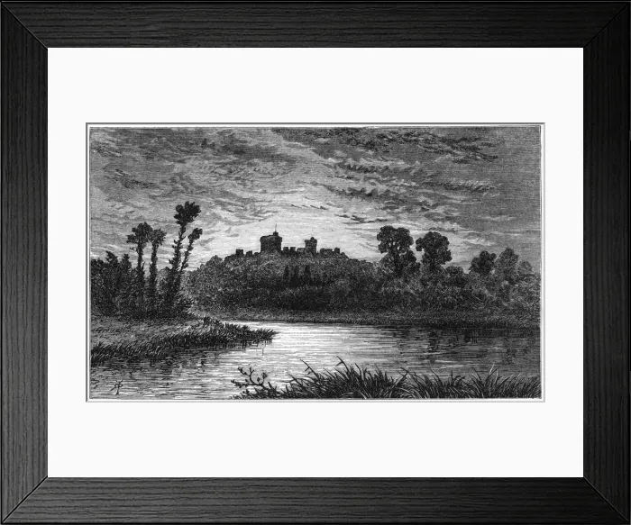 Framed Print : Windsor, from the East Approach, 1880. Artist: Robert Taylor Pritchett Framed Print : Windsor, from the East Approach, 1880. Artist: Robert Taylor Pritchett