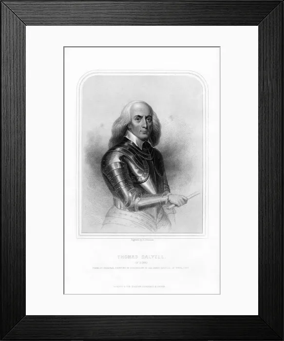 Framed Print : Thomas Dalziel, Scottish general, (1870). Artist: H Robinson
