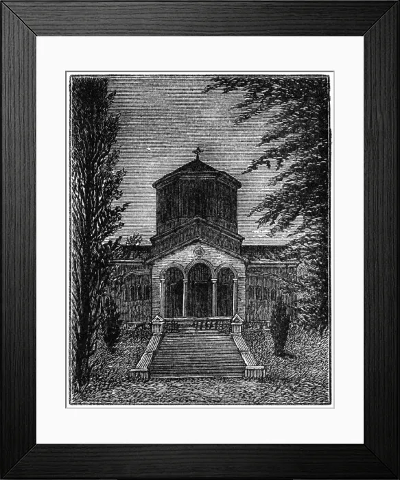 Framed Print : Prince Consorts Mausoleum, 1880. Artist: Robert Taylor Pritchett Framed Print : Prince Consorts Mausoleum, 1880. Artist: Robert Taylor Pritchett