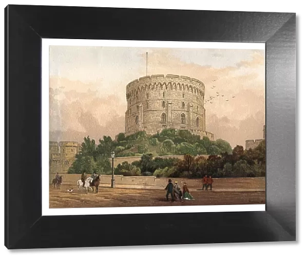 Round Tower, Windsor, 1880