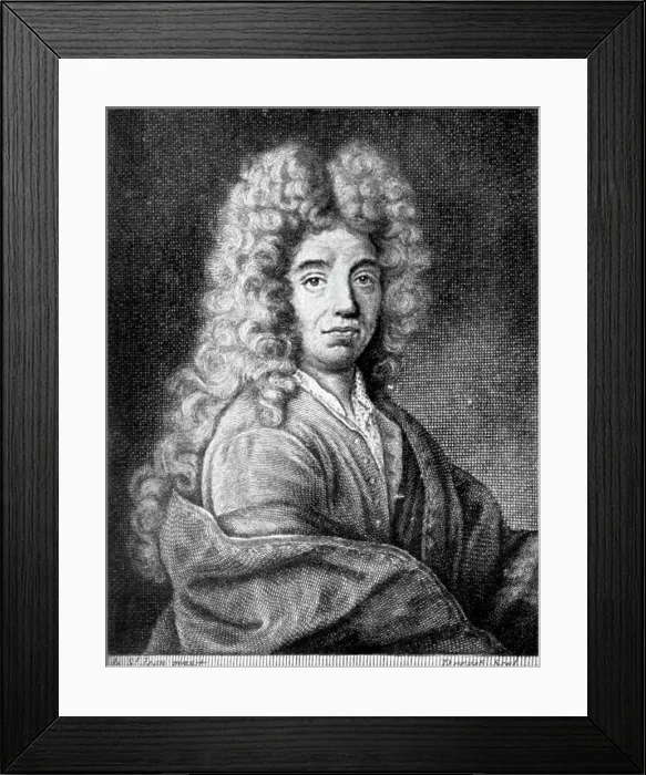 Framed Print : Jean de La Bruyere, French essayist and moralist, 17th century. Artist: Saint Jean Framed Print : Jean de La Bruyere, French essayist and moralist, 17th century. Artist: Saint Jean