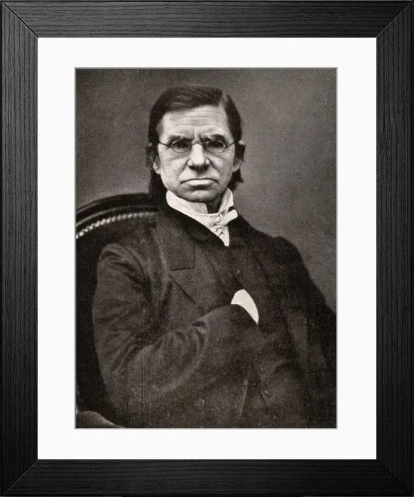 Framed Print : Emile Littre, French lexicographer and philosopher, 19th century. Artist: Pierre Petit Framed Print : Emile Littre, French lexicographer and philosopher, 19th century. Artist: Pierre Petit
