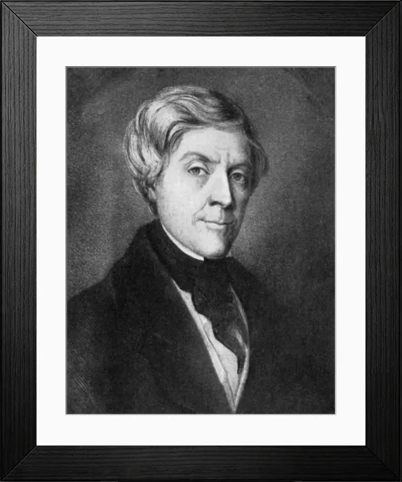 Framed Print : Jules Michelet, French historian, mid-19th century. Artist: Toullion Framed Print : Jules Michelet, French historian, mid-19th century. Artist: Toullion