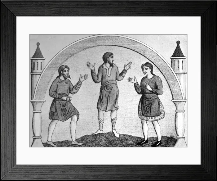 Framed Print : The Saxon tunica, (1910) Framed Print : The Saxon tunica, (1910)